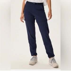 Outdoor Voices Rectrek zip-off Pants, Navy Size XL